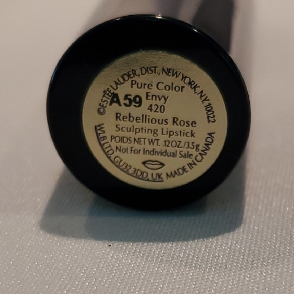 Estee Lauder Pure Color Envy Lipstick - Bold Black and Gold